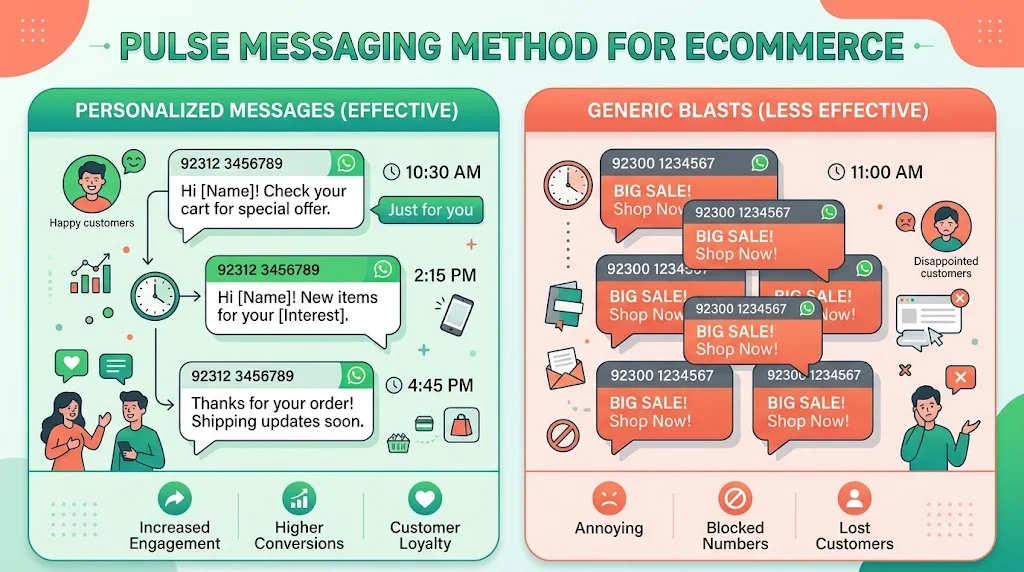 The PULSE Method: Move Pakistani Ecommerce From Blast to Chat