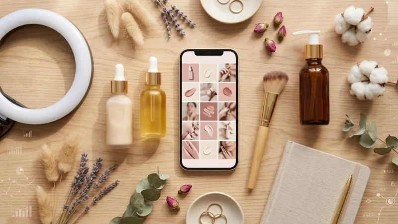 Influencer Marketing for a Lahore D2C Beauty Brand campaign results dashboard