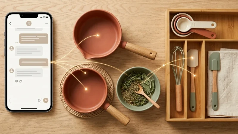 AI Answer Citations for a D2C Home and Kitchen Brand campaign results dashboard