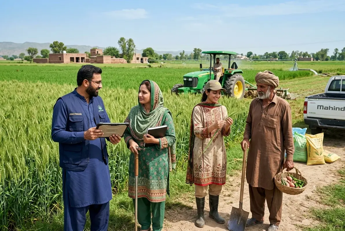 Digital Marketing for Agricultural Businesses strategy, SEO, paid ads, and lead generation dashboard for Pakistan businesses