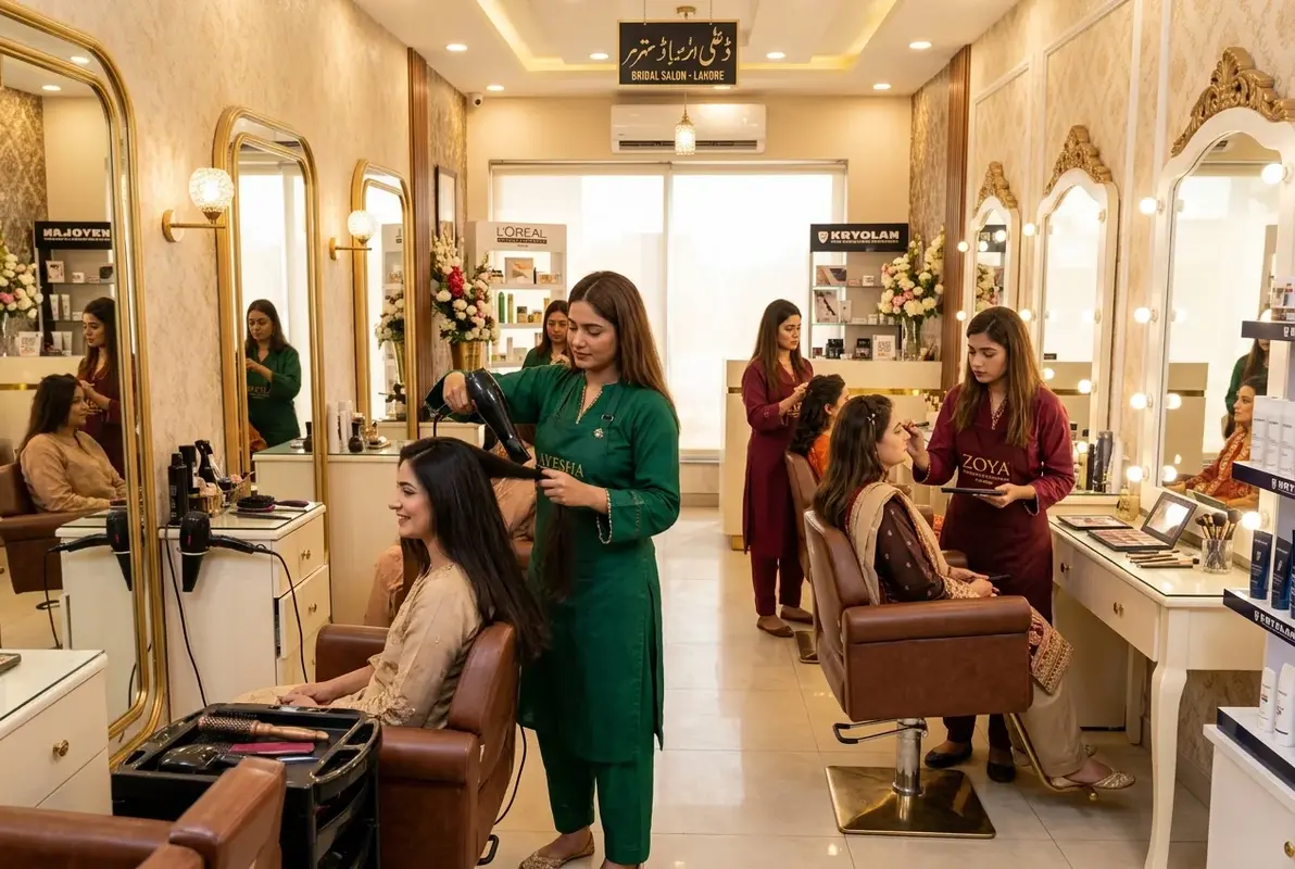 Digital Marketing for Beauty Parlors strategy, SEO, paid ads, and lead generation dashboard for Pakistan businesses