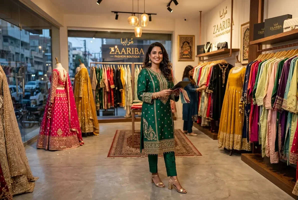 Digital Marketing for Clothing Brands strategy, SEO, paid ads, and lead generation dashboard for Pakistan businesses