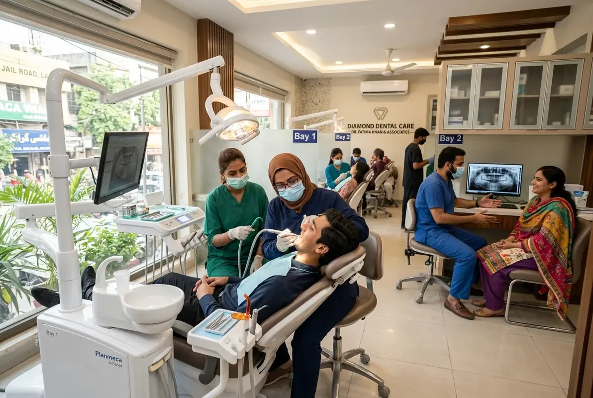 Digital Marketing for Dentists strategy, SEO, paid ads, and lead generation dashboard for Pakistan businesses