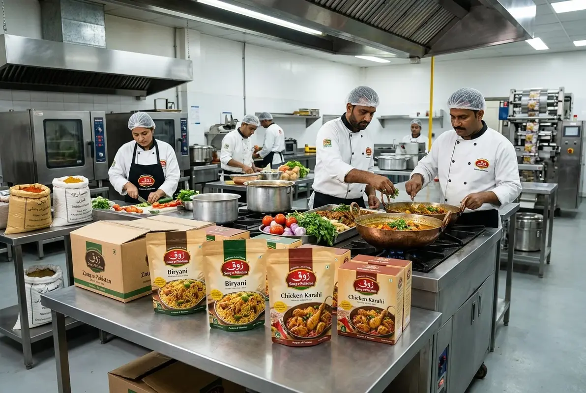 Digital Marketing for Food Brands strategy, SEO, paid ads, and lead generation dashboard for Pakistan businesses
