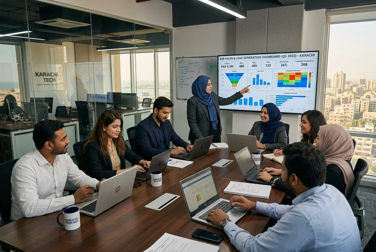 B2B Lead Generation planning, dashboard, and workflow implementation