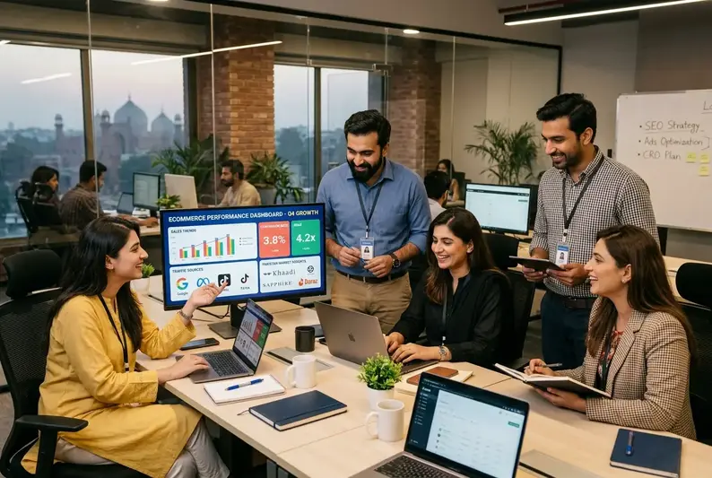 Ecommerce Marketing Agency planning, dashboard, and workflow implementation