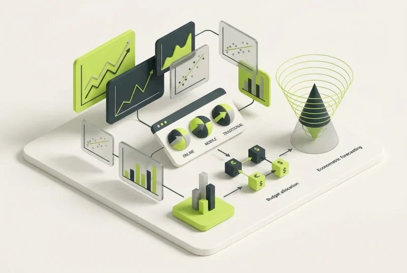 Marketing Mix Modeling planning, dashboard, and workflow implementation