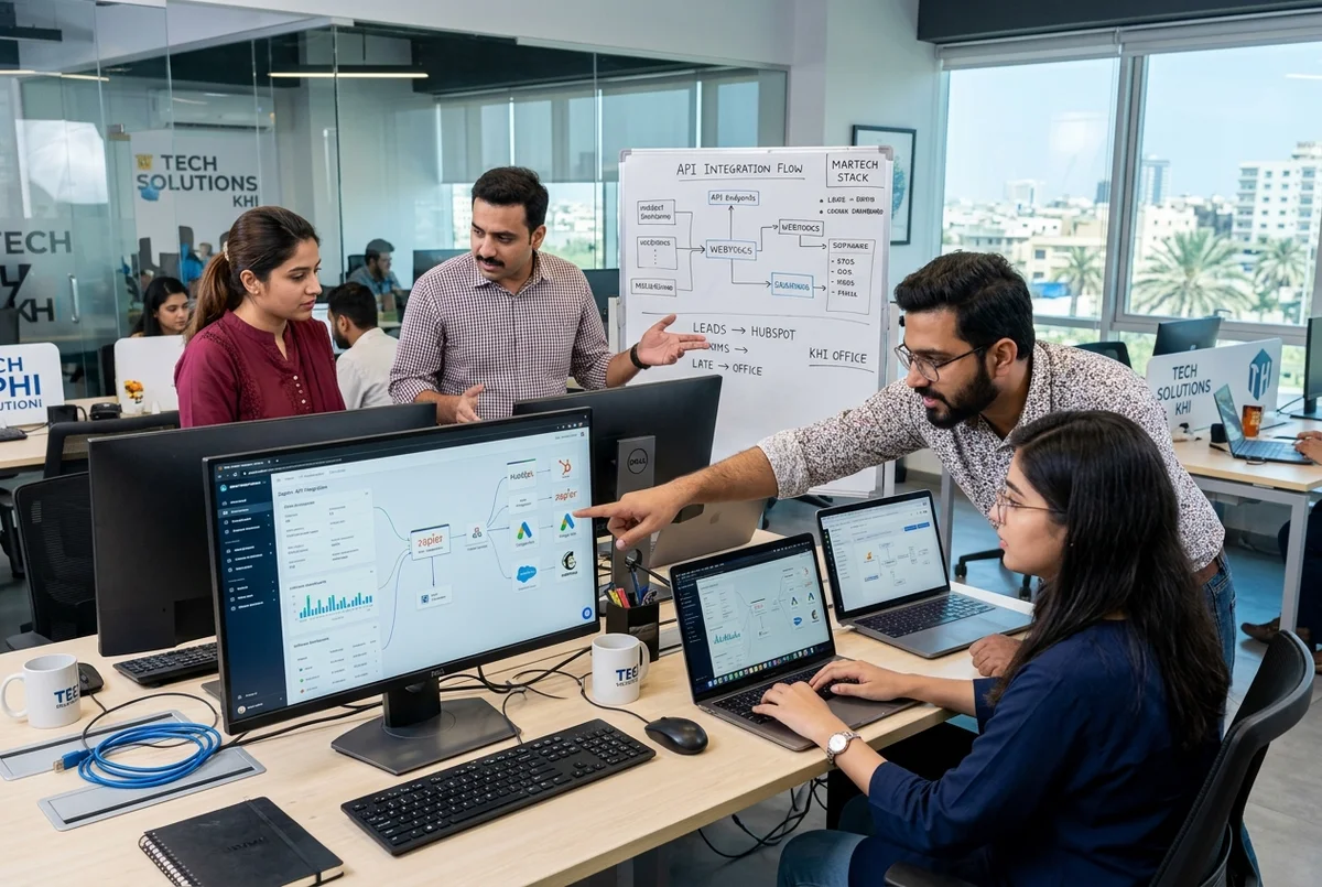 Marketing Tech Stack Integration planning, dashboard, and workflow implementation